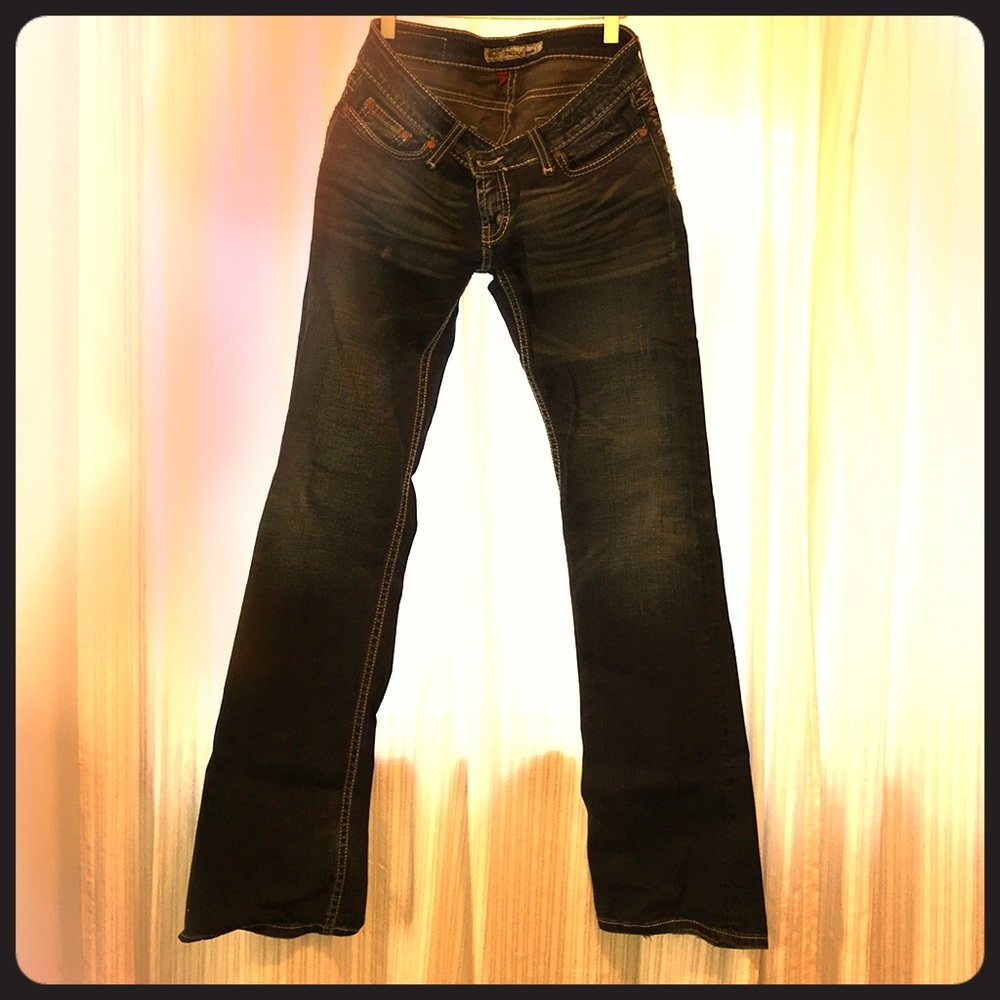 BKE distressed jeans